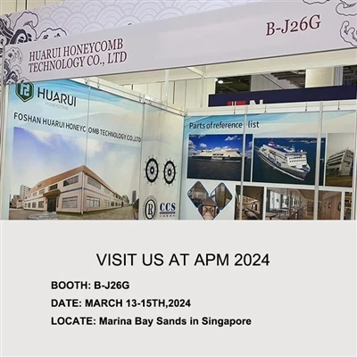 Huarui Honeycomb Take Part in APM2024 in Singapore