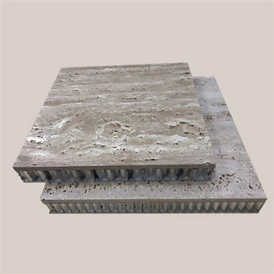 Light Travertine Honeycomb Panel Interior Wall Cladding