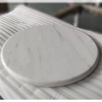 Round Edge Natural Marble Honeycomb Tabletop Countertop