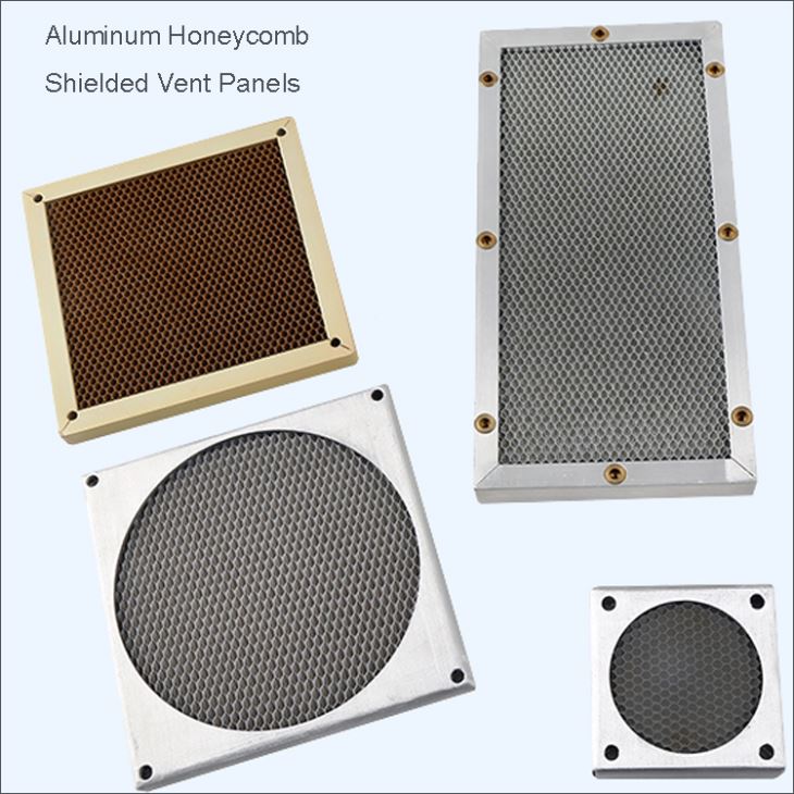 Aluminum Honeycomb Shielded Vent Panels Aluminum Honeycomb Shielded Vent Panels