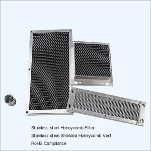 SS Honeycomb Filter Shielded Honeycomb Vent